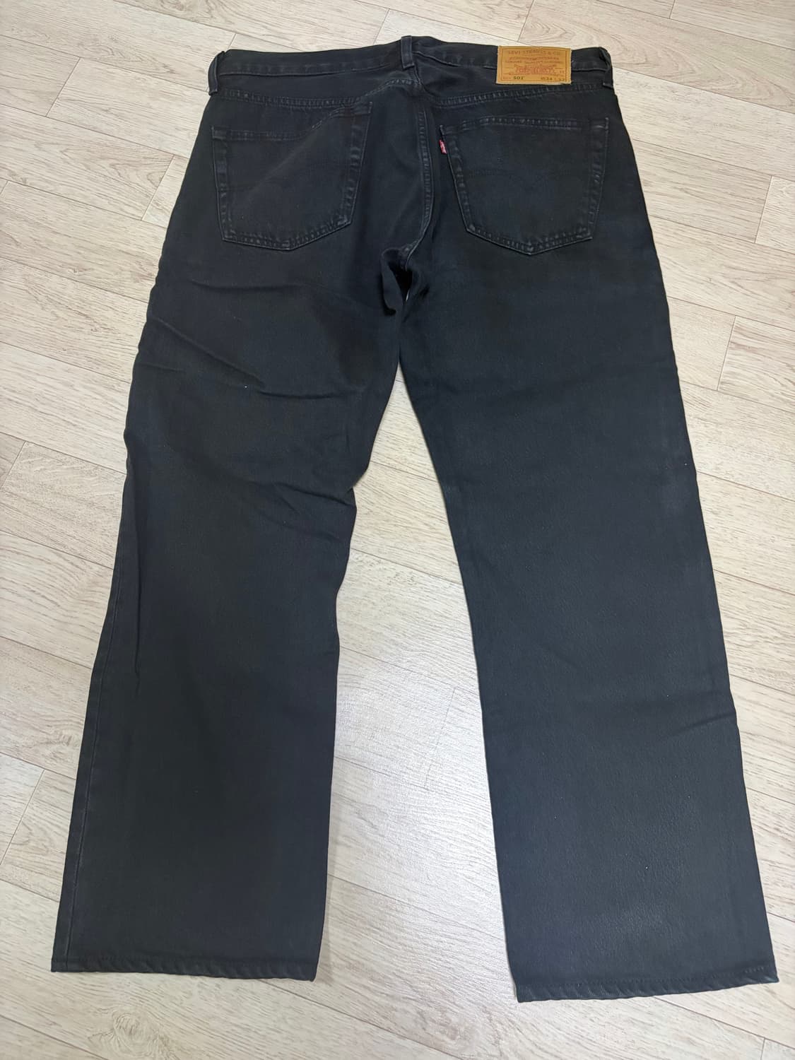 (34) 리바이스 501 블랙 청바지 상품이미지2