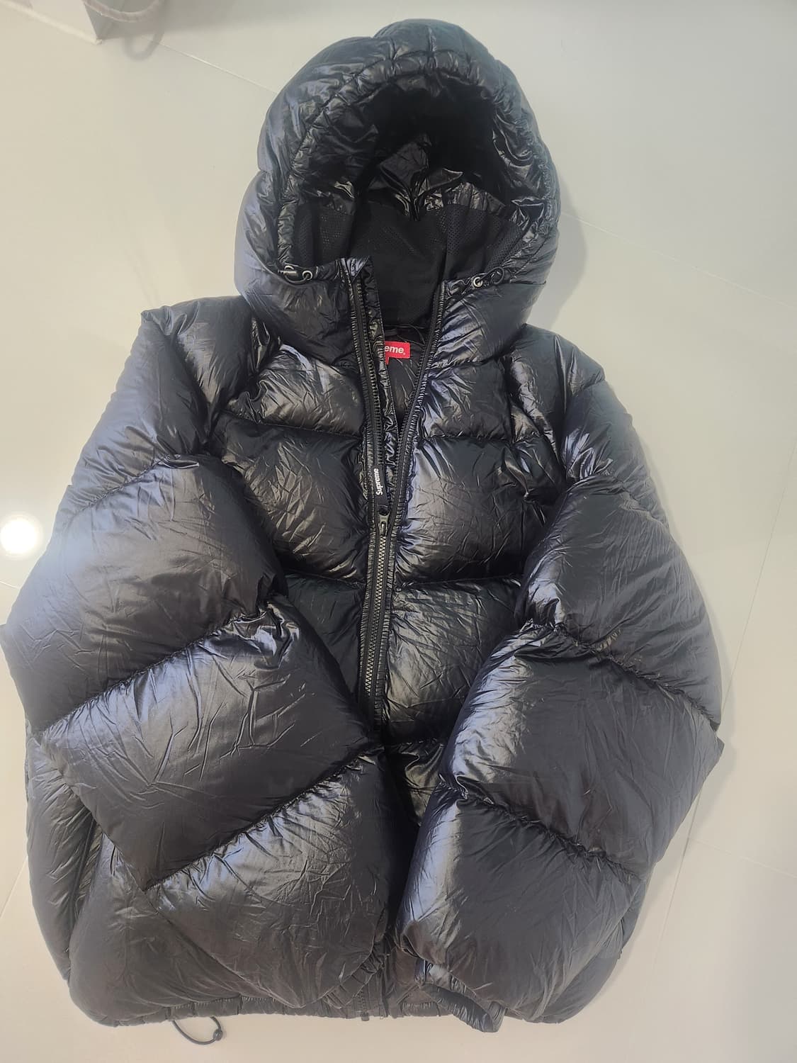 Supreme슈프림 패딩 후드 다운 자켓 블랙(급처) 상품이미지4