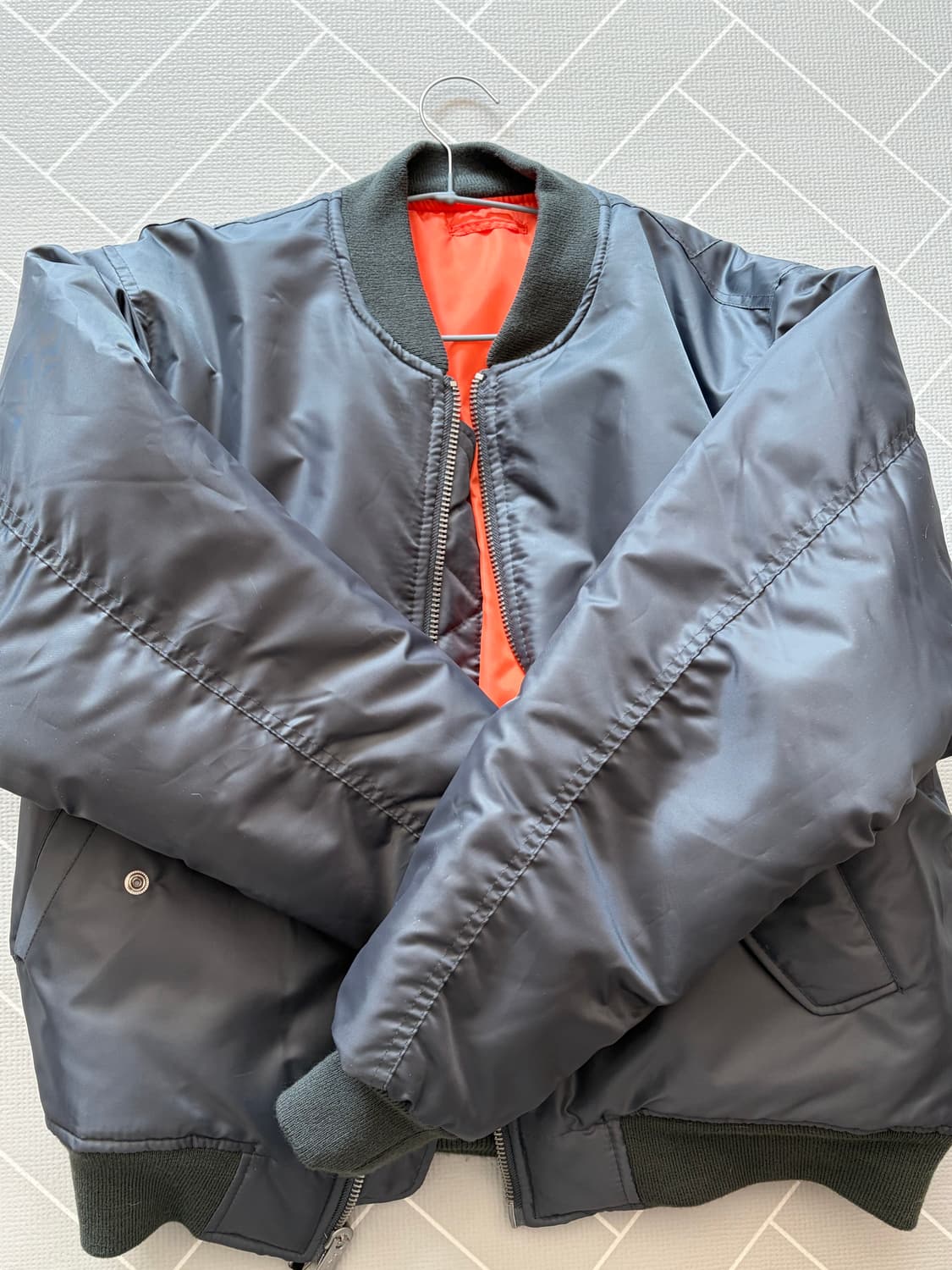 로스코 ma-1 건메탈 L사이즈 상품이미지2