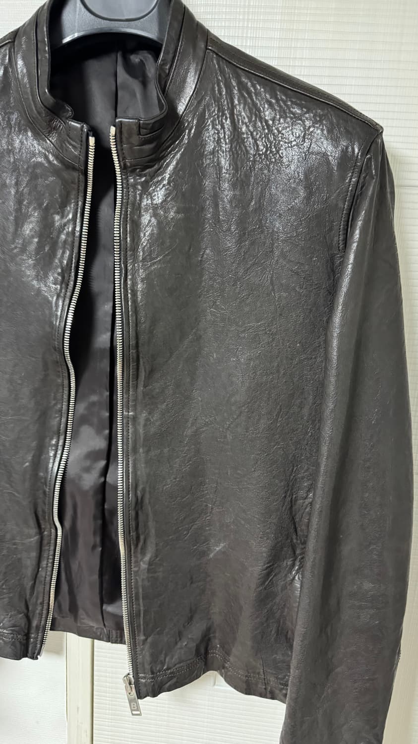 도메스틱 이태리 렘스킨 레더자켓 L 상품이미지4