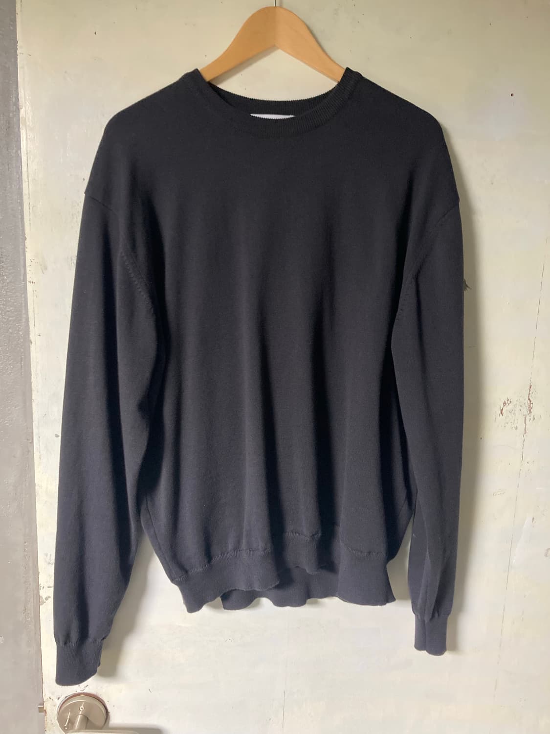 미세키 서울 Slash line knit CHARCOAL 상품이미지3