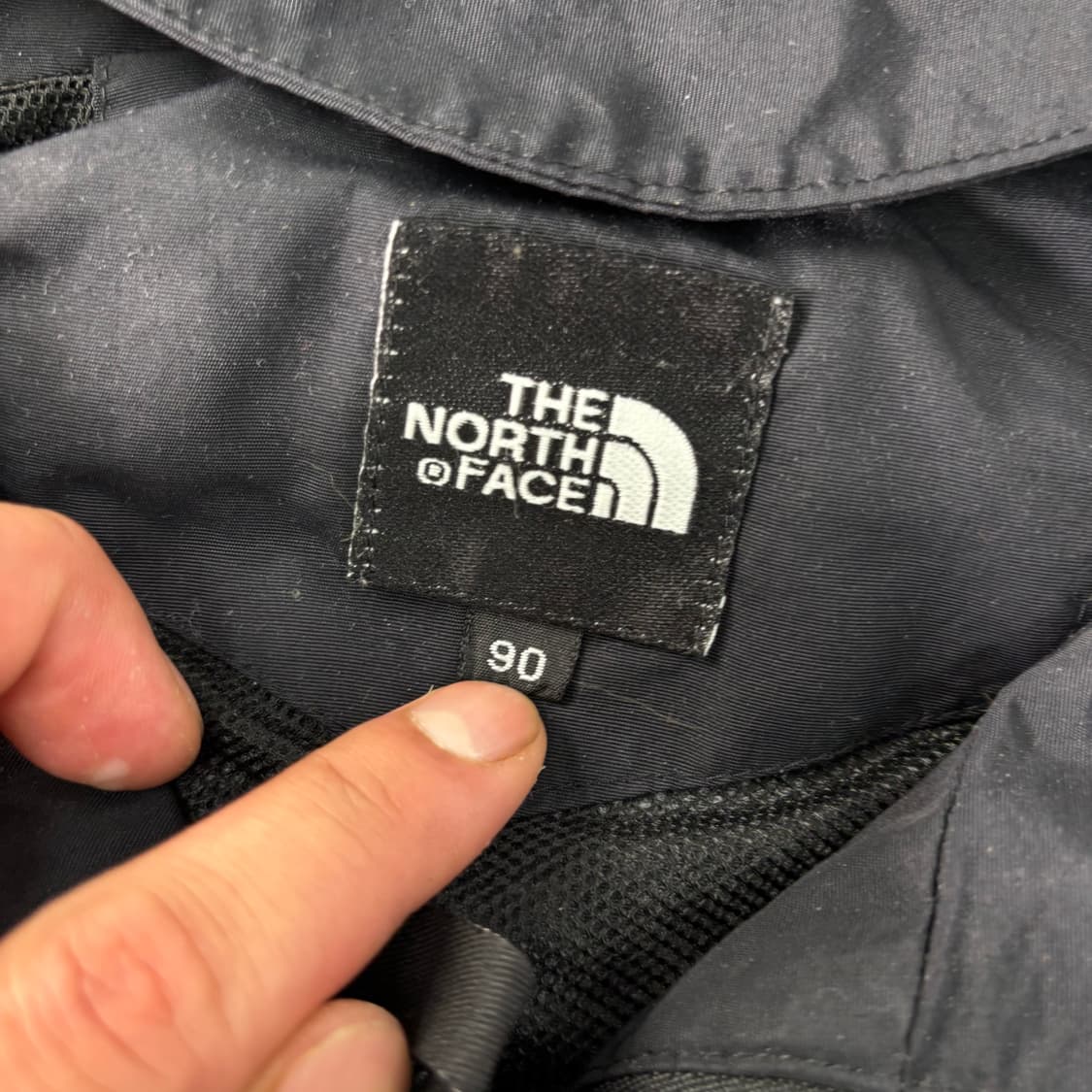 100 노스페이스 사이드로고 바람막이 자켓 상품이미지4