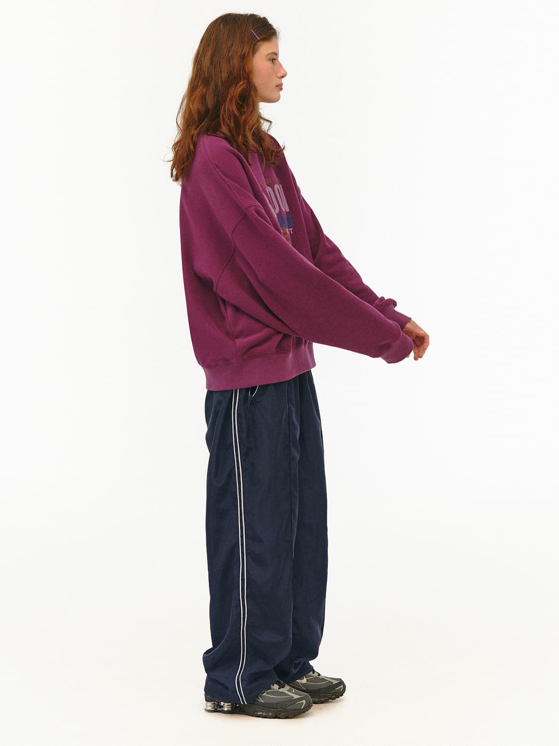 (M) 테켓 트랙팬츠 네이비 상품이미지3