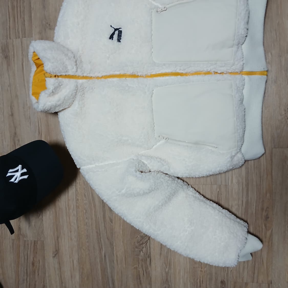 PUMA 퓨마 여성 양면 후리스 패딩 푸퍼 자켓 상품이미지4