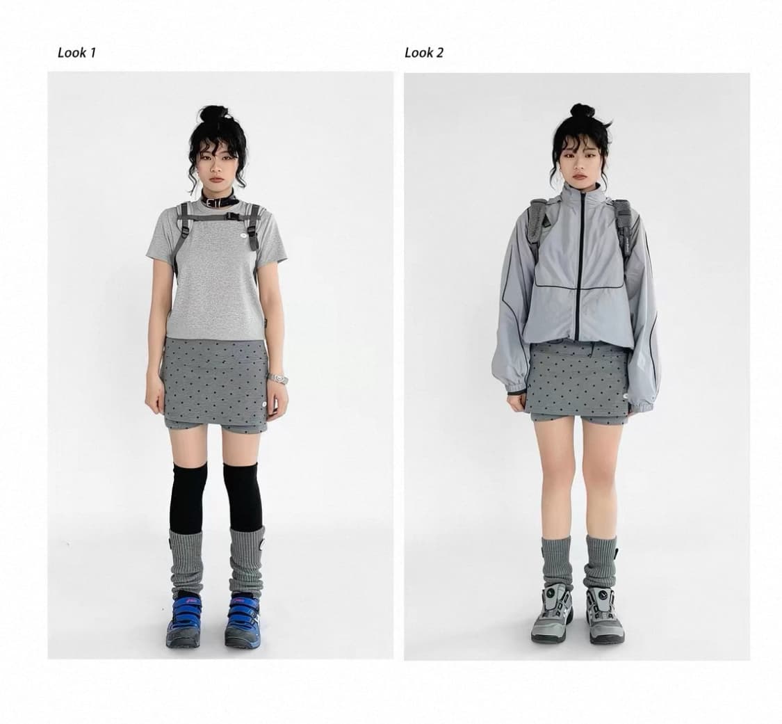 도트 스커트  상품이미지2