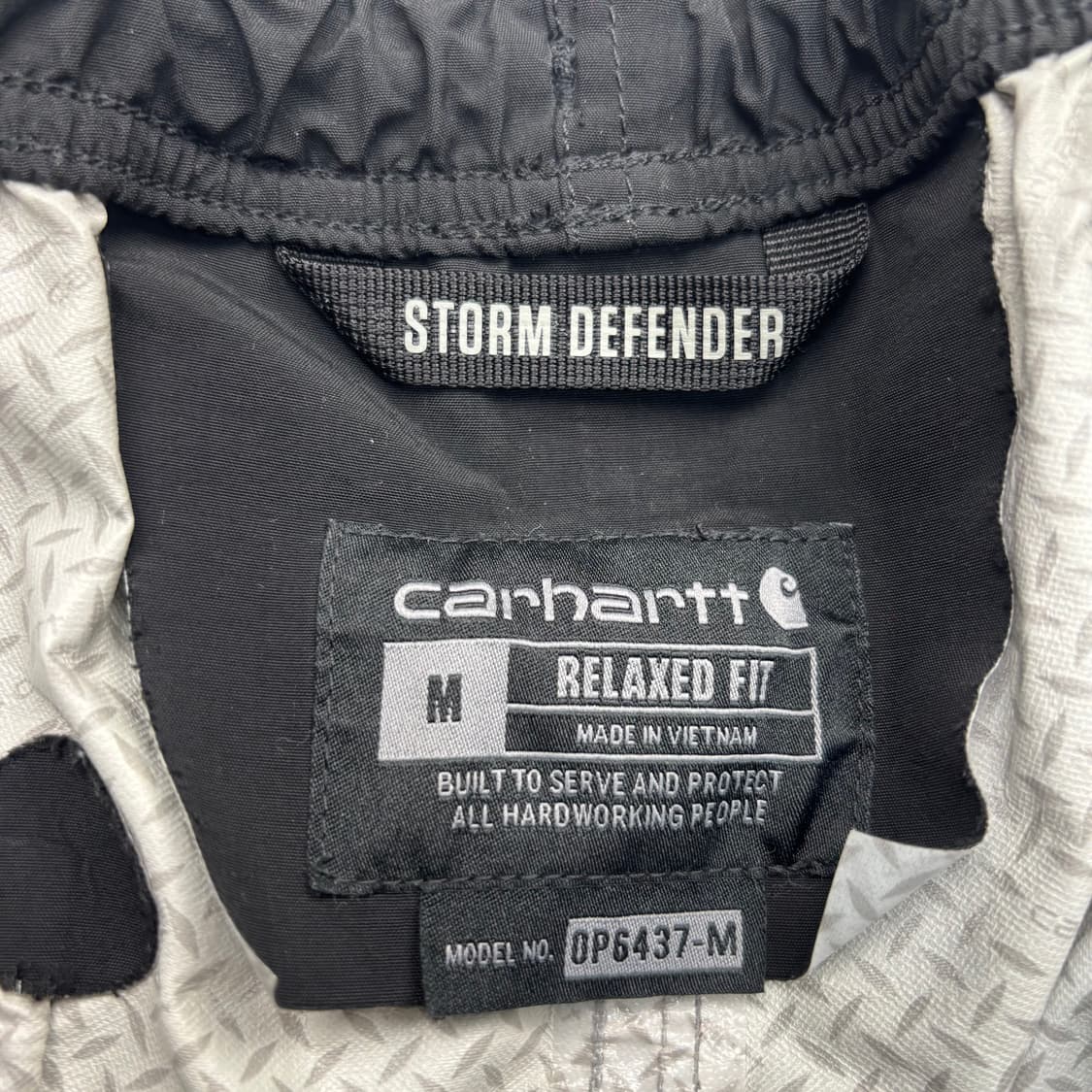 칼하트 블랙 나일론 카고 팬츠 32 inch 상품이미지7