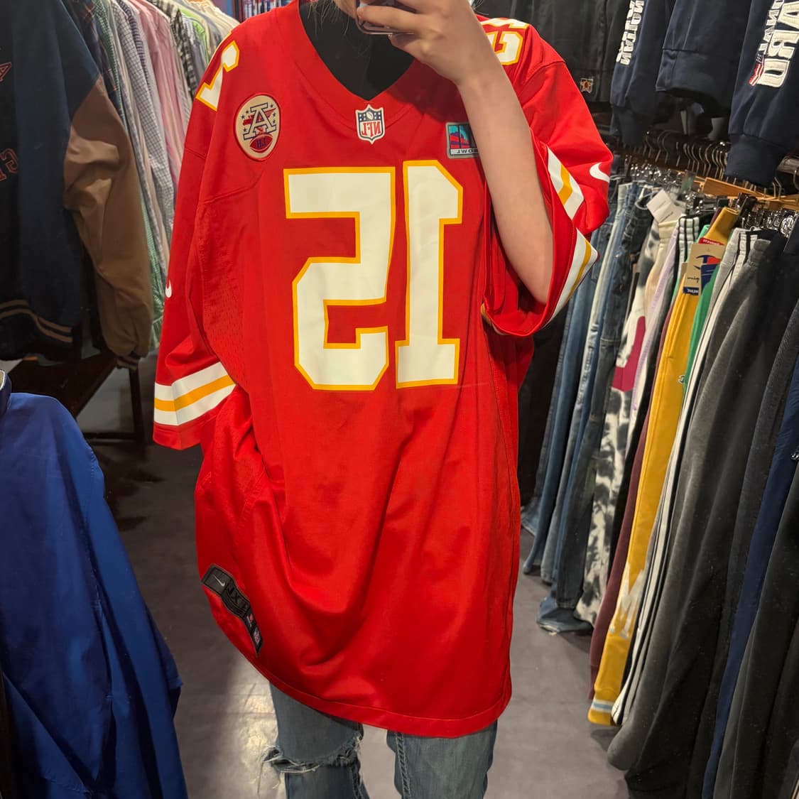 [IM] NFL no.15 MAHOMED반팔 져지 레드 상품이미지1