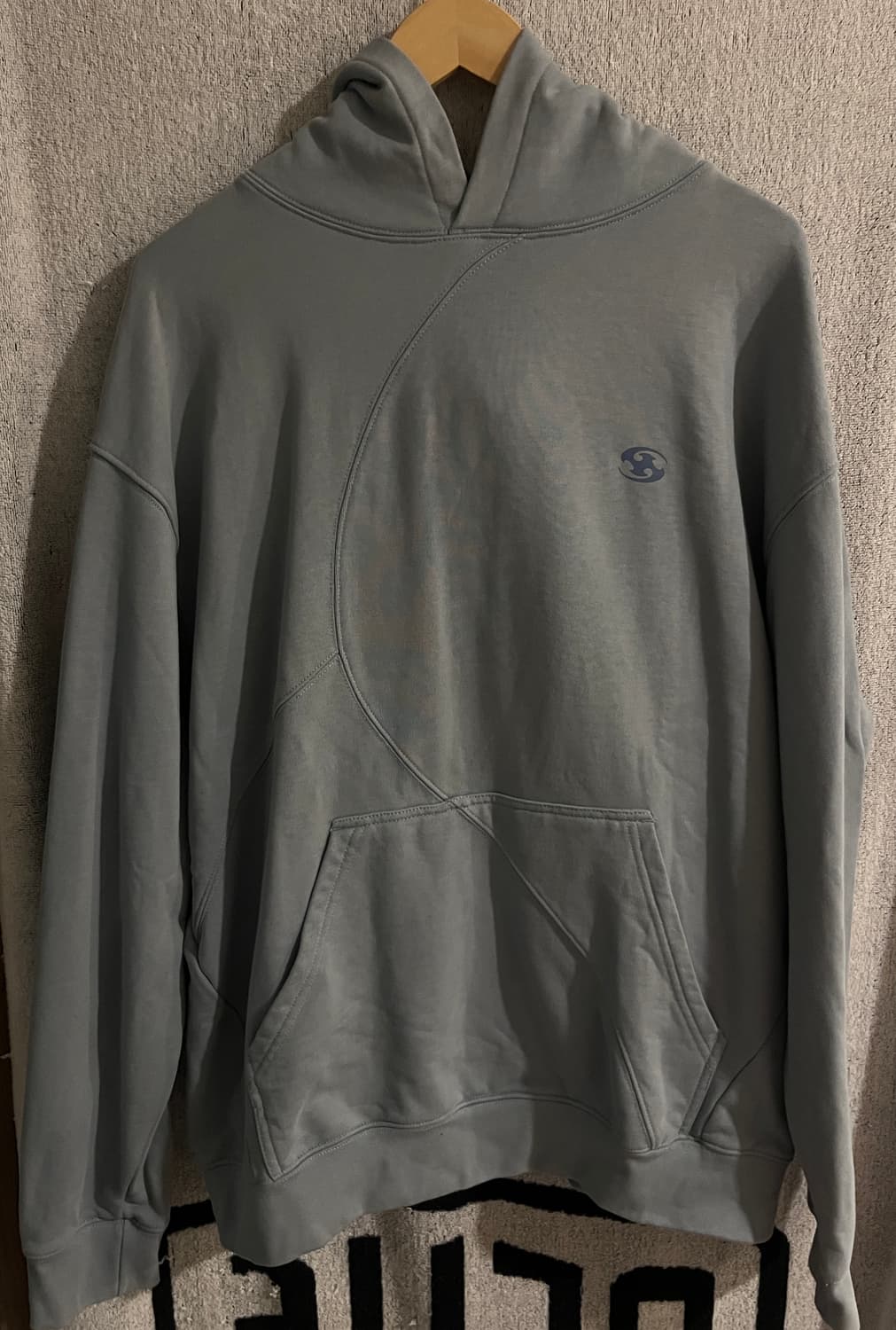 산산기어 로고 후디 후드티 상품이미지3