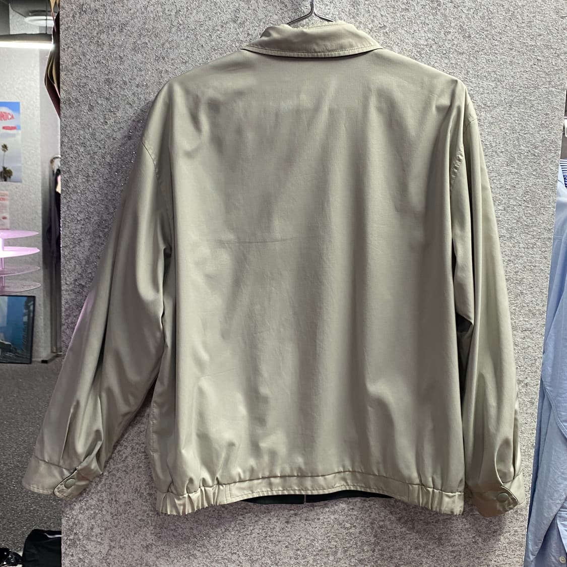 입생로랑 스몰로고 리버시블 블루종 집업 B3723 상품이미지5