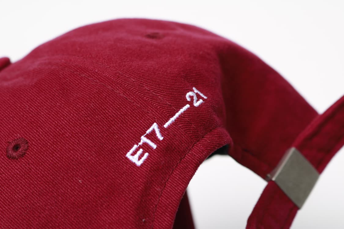 이미스 뉴로고 버건디 볼캡 모자 상품이미지4