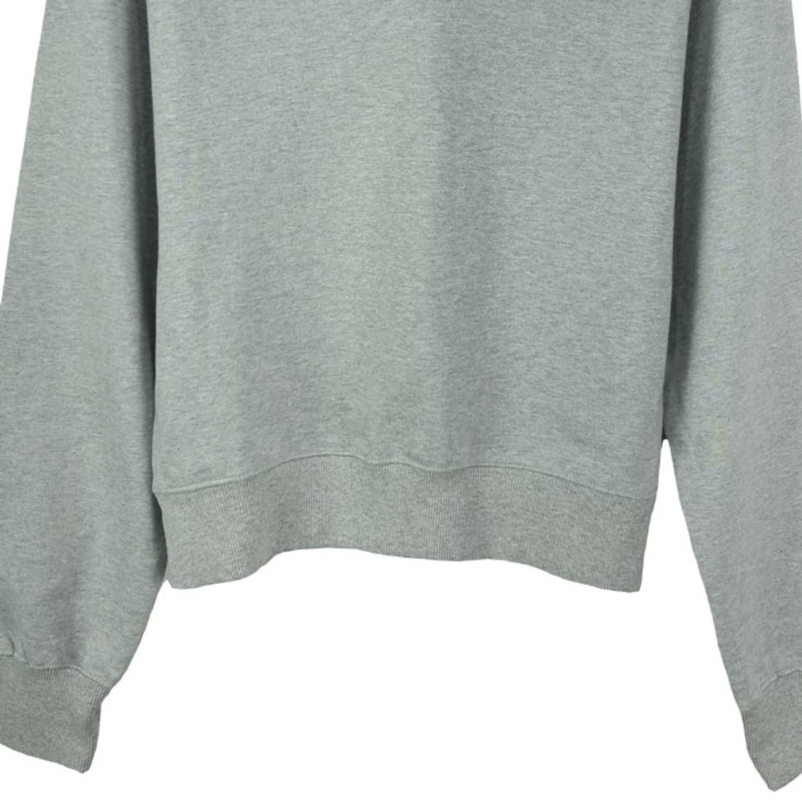 [마르디메크르디] 로고 자수 카라 맨투맨 그레이 M19109 상품이미지5