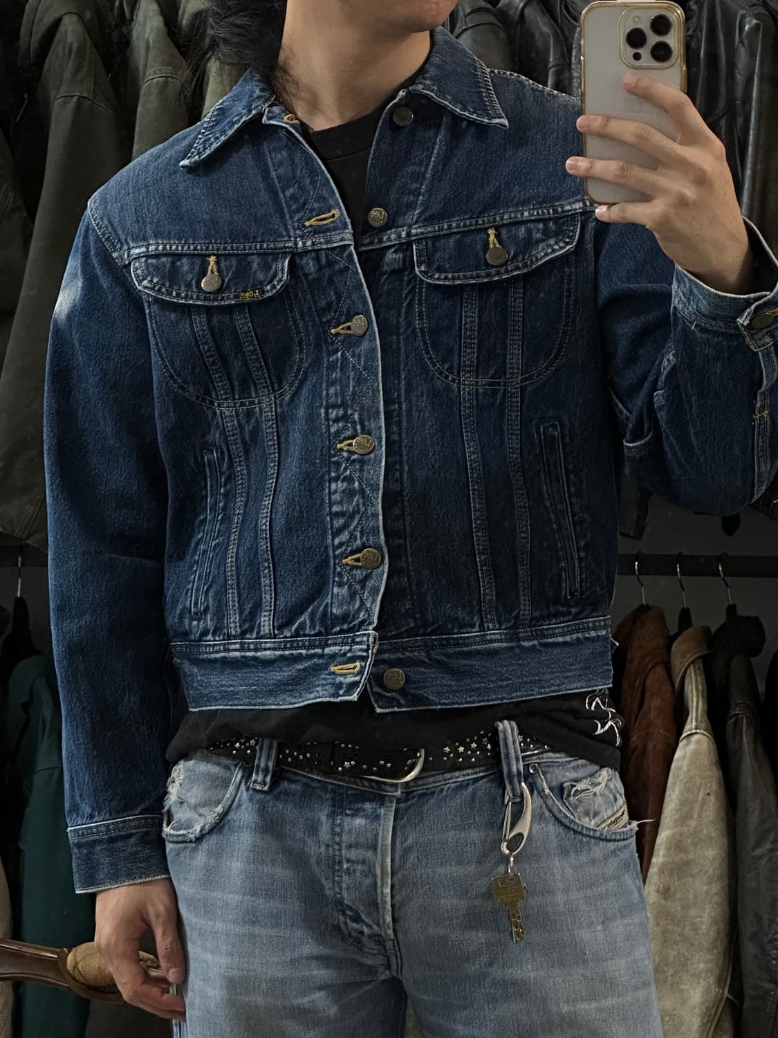 00's Lee 리 101J 데님 자켓 리 청자켓 상품이미지3