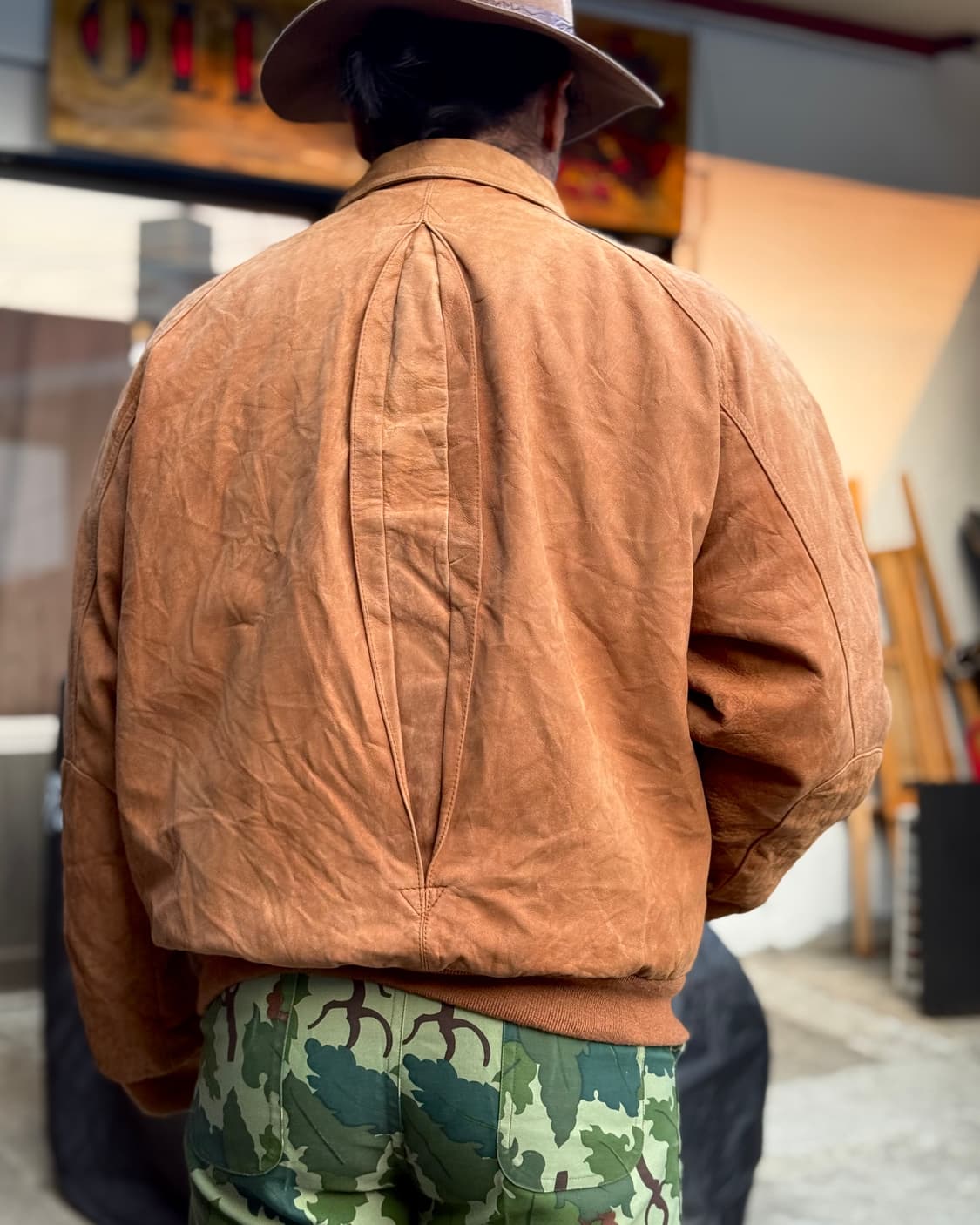 90‘s 말보로 스웨이드 자켓 XL 상품이미지9