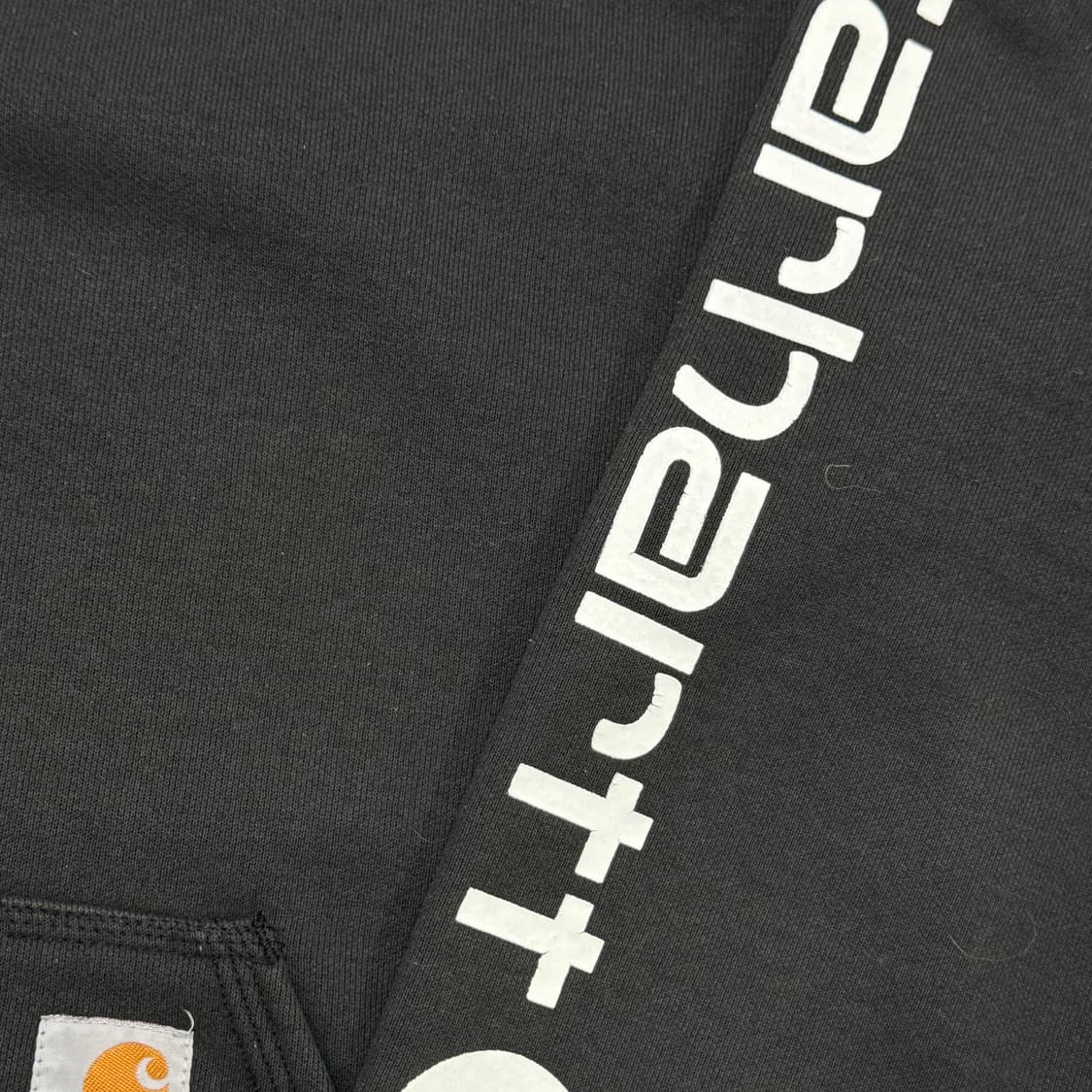 칼하트 사이드라인 블랙 후드 M 상품이미지3