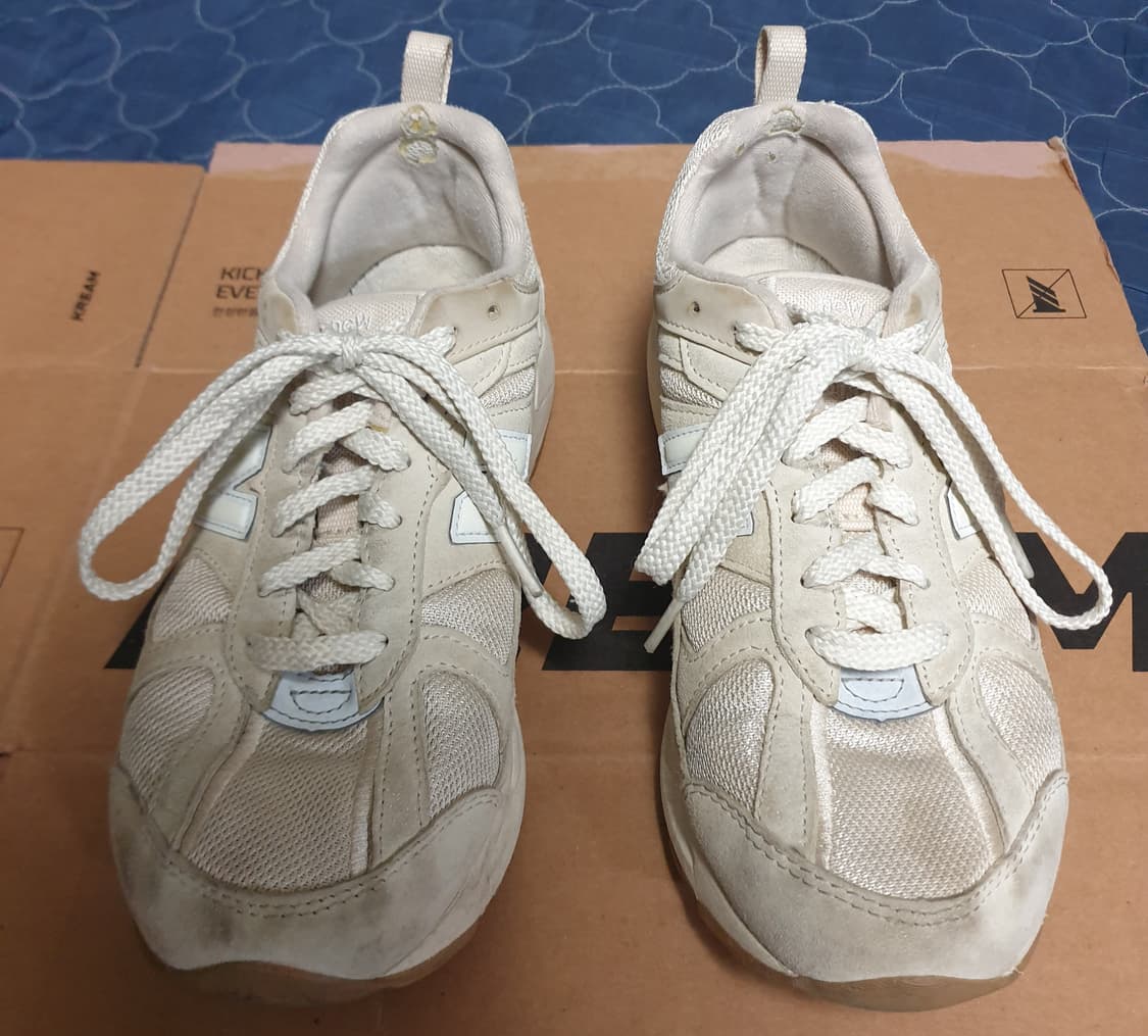 뉴발란스 878 베이지 아이보리 스니커즈 (240) 상품이미지4