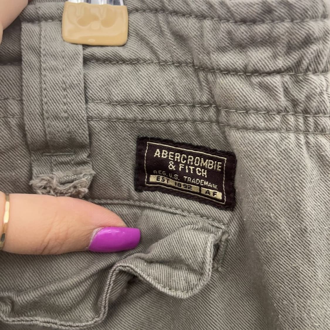 아베크롬비 트러커 워크 밀리터리 카고 팬츠 30인치 C07107 상품이미지5