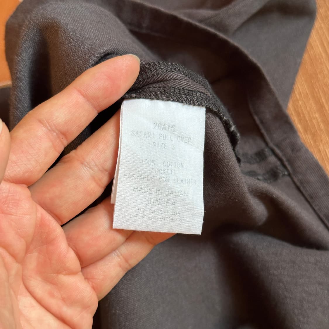 Sunsea safari pull-over long sleeves 상품이미지6