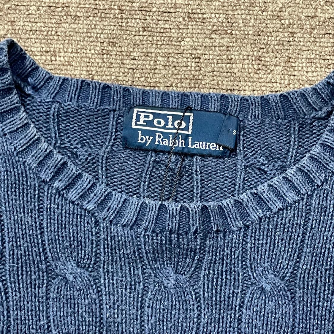 (M) POLO 폴로 랄프로렌 케이블 니트 상품이미지7