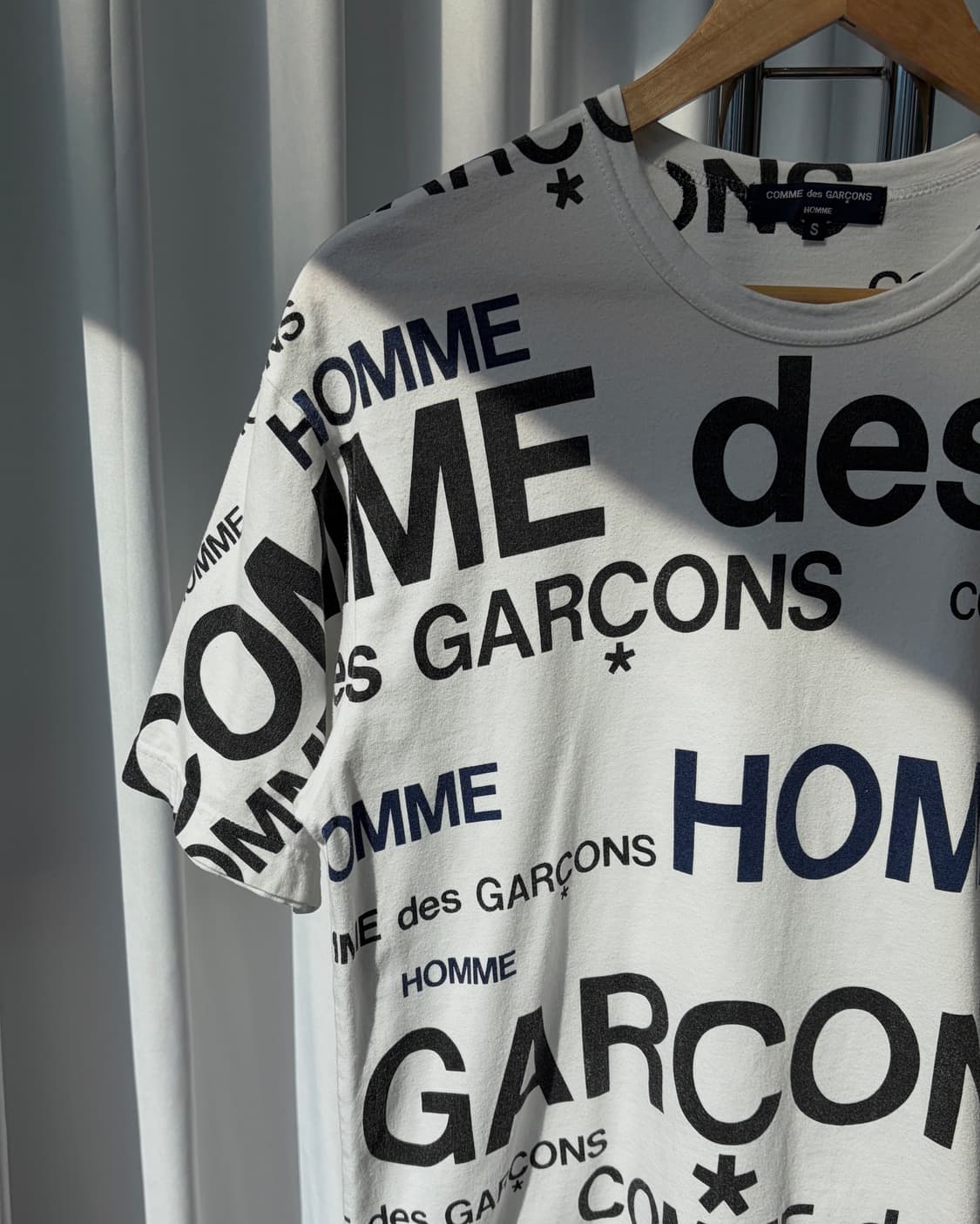 [S]꼼데가르송 옴므 반팔 티셔츠 상품이미지5