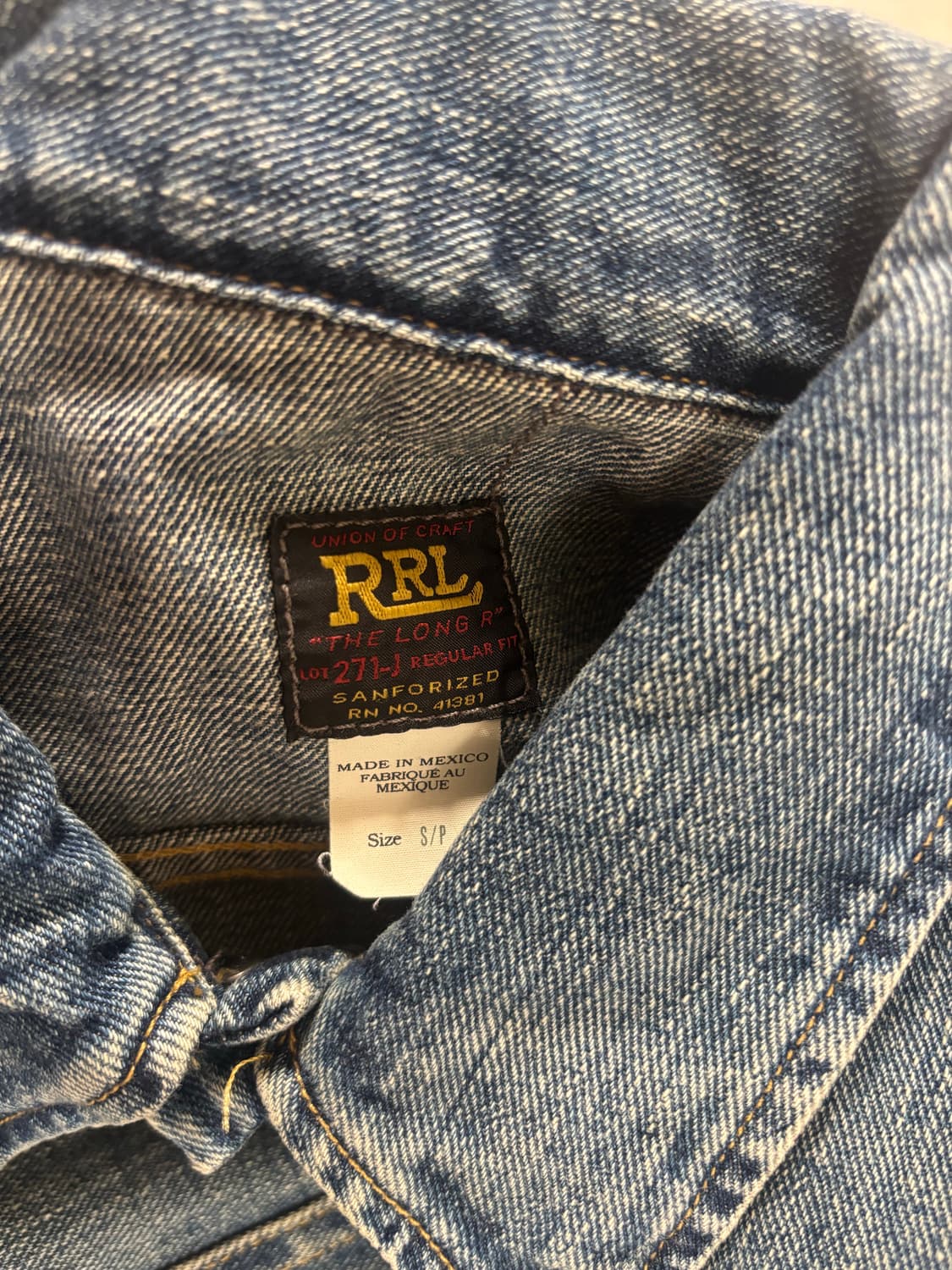 RRL 더블알엘 LOT271 리랜드 워시 상품이미지4