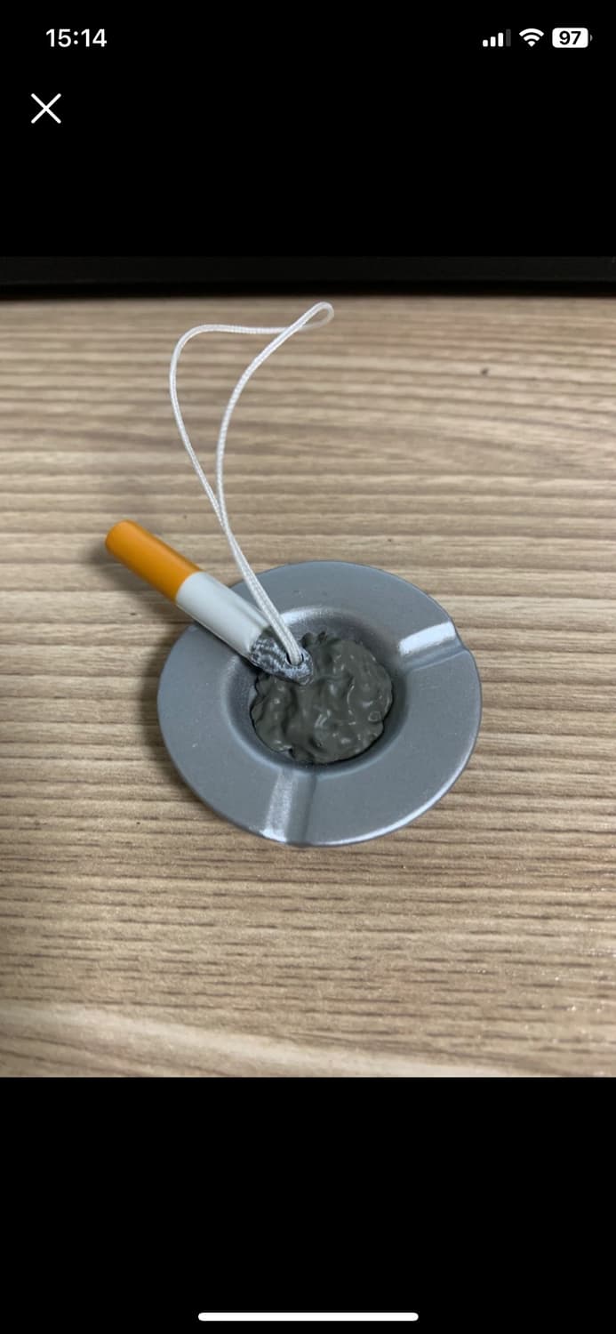 담배재떨이모형 키링 상품이미지1