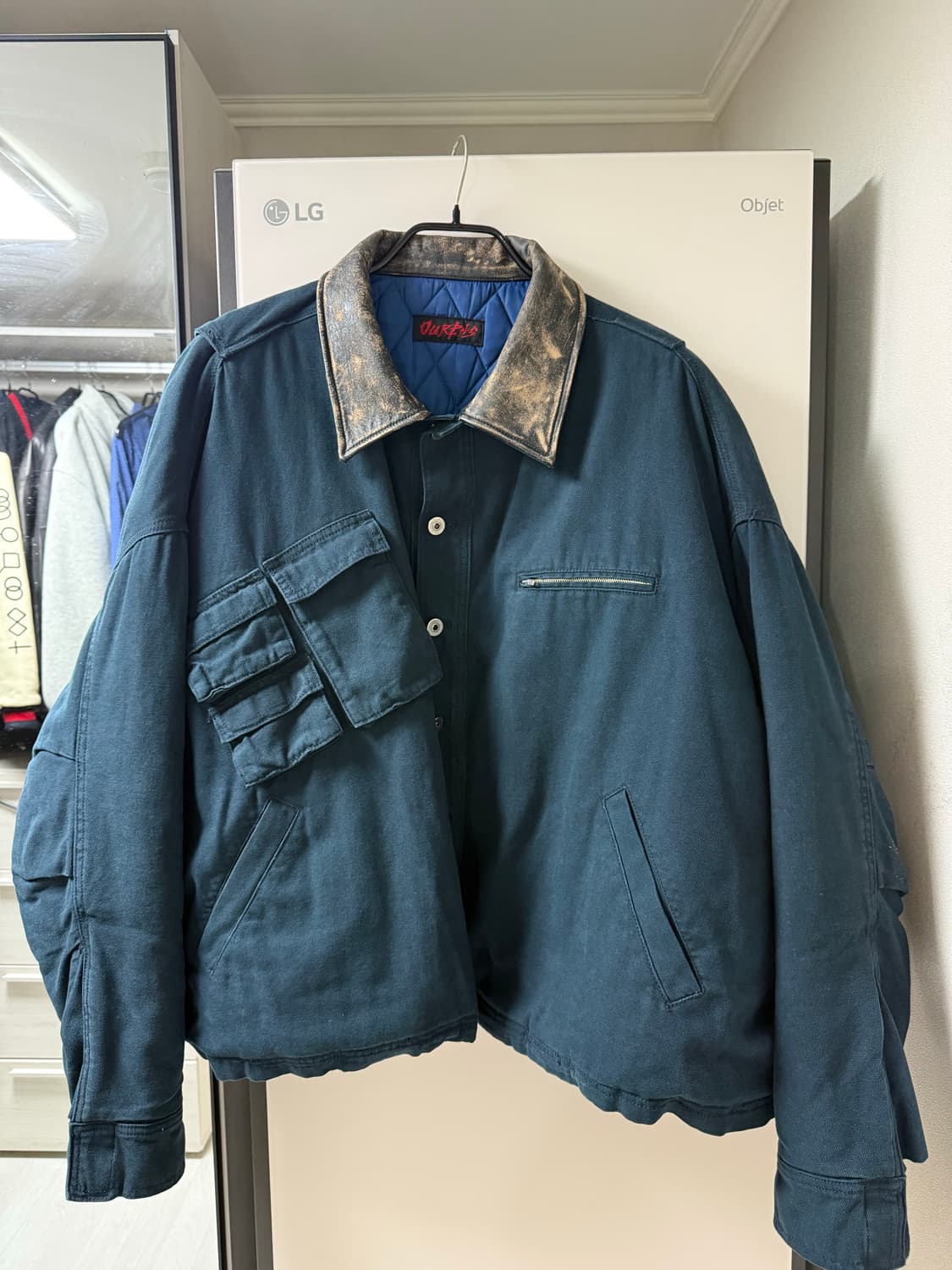 Ourpas 워크자켓 네이비 L 상품이미지1