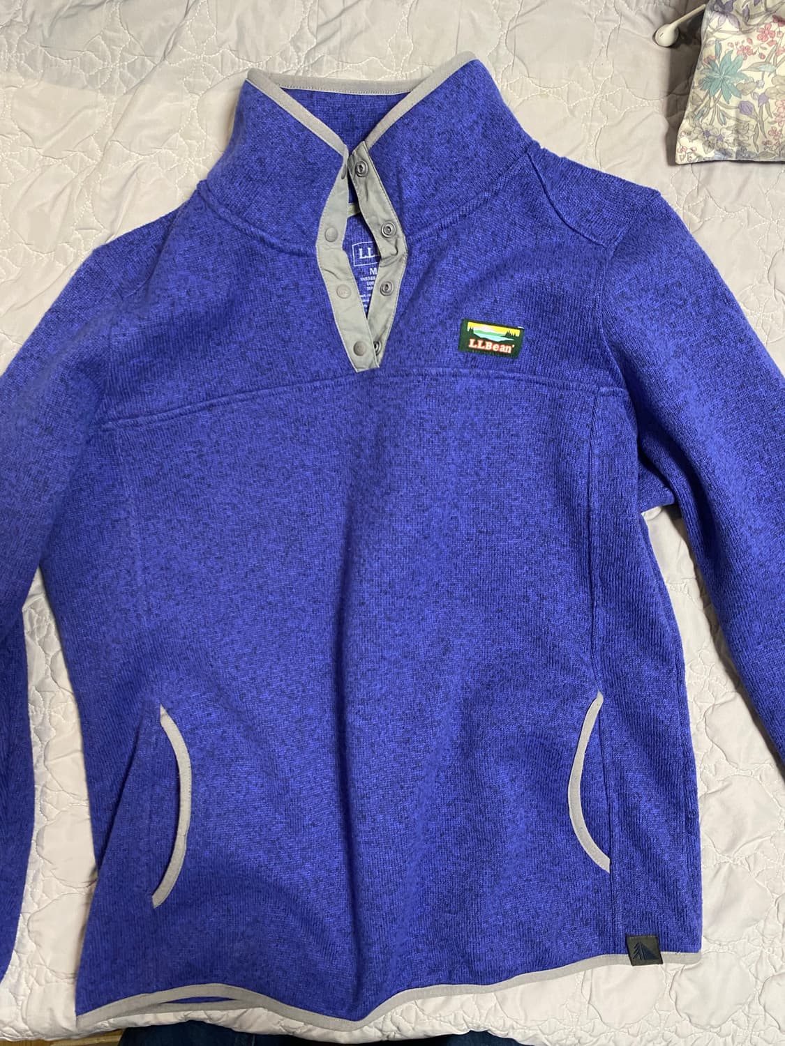 빈티지 엘엘빈 폴리스 풀오버 M 사이즈 새상품 상품이미지2