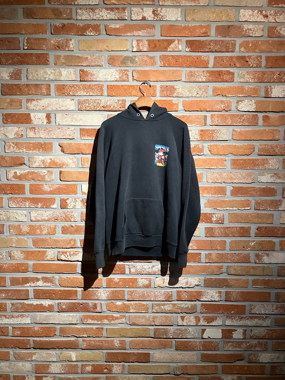 80s USA 빈티지 미키마우스 후드티 스웻 셔츠 상품이미지1