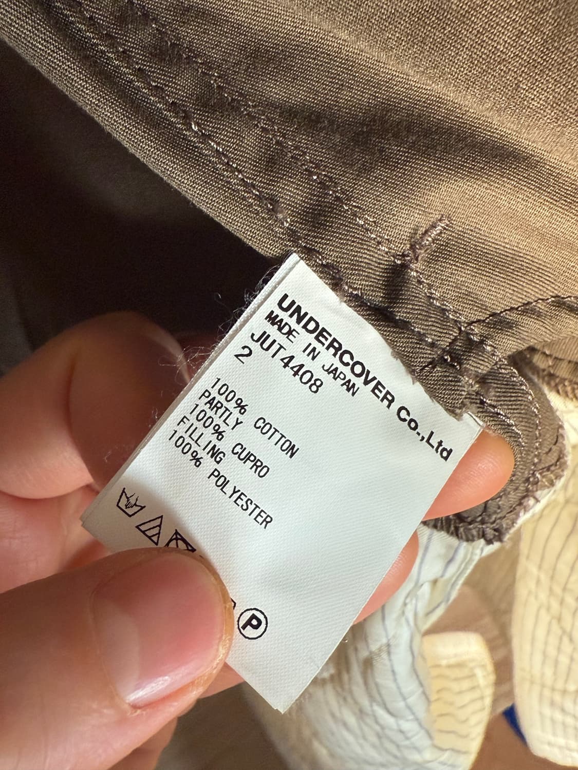 Undercover 도킹 코트 상품이미지3