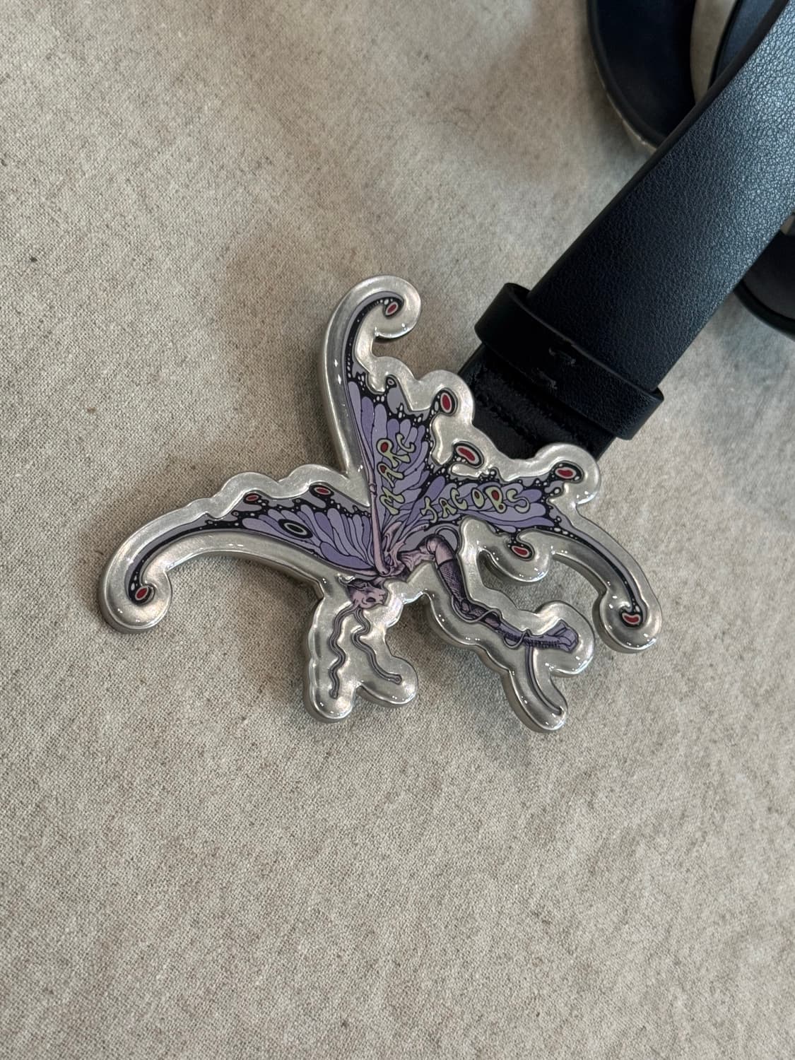 헤븐 바이 마크제이콥스 스터드 캐릭터 레더 벨트 상품이미지5