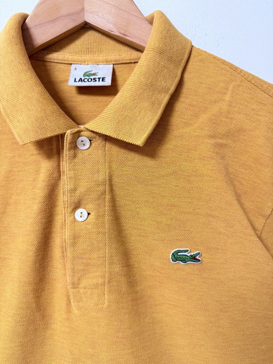 라코스테 클래식 카라티 머스타드 옐로우 포인트95 상품이미지3