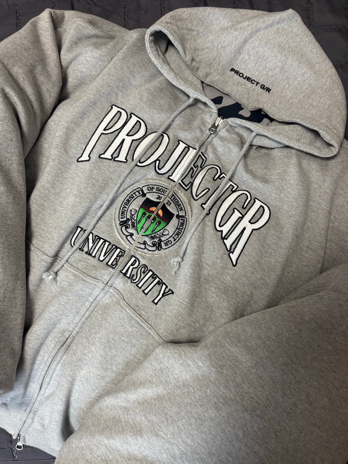 프로젝트GR 리버시블 푸퍼 자켓 그레이 1사이즈 상품이미지1