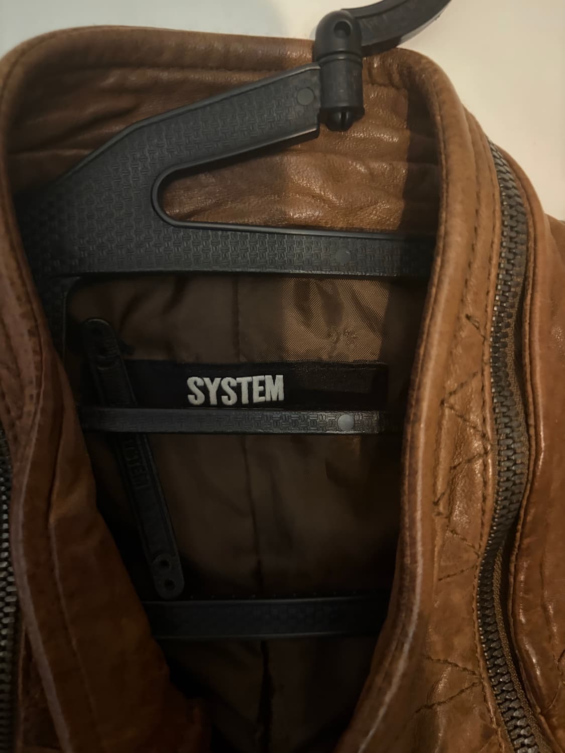 시스템옴므 브라운레더 자켓 상품이미지3