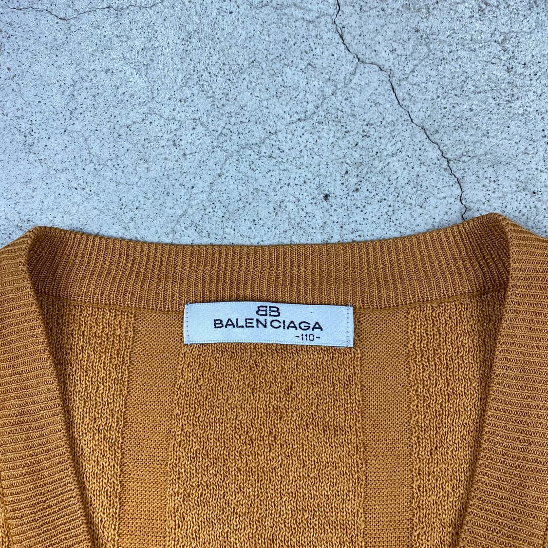 발렌시아가 90's 코튼 니트 베스트 (105) 상품이미지4