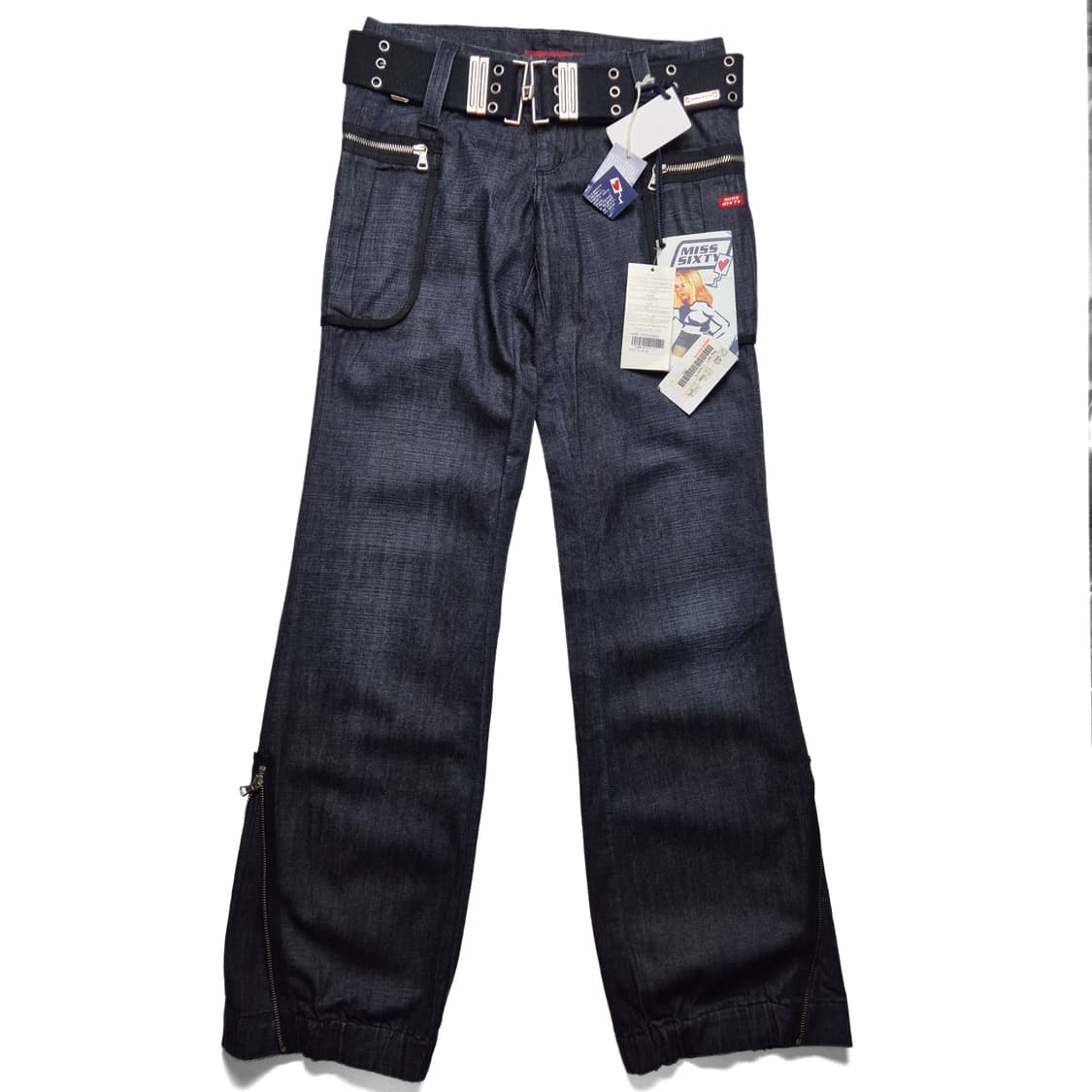 [새상품][27] 미스식스티 지퍼디테일 데님팬츠 상품이미지2