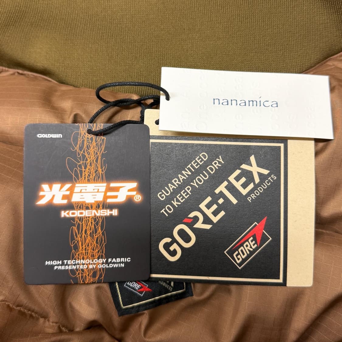 [M] 나나미카 고어텍스 숏 다운 웻샌드 상품이미지6