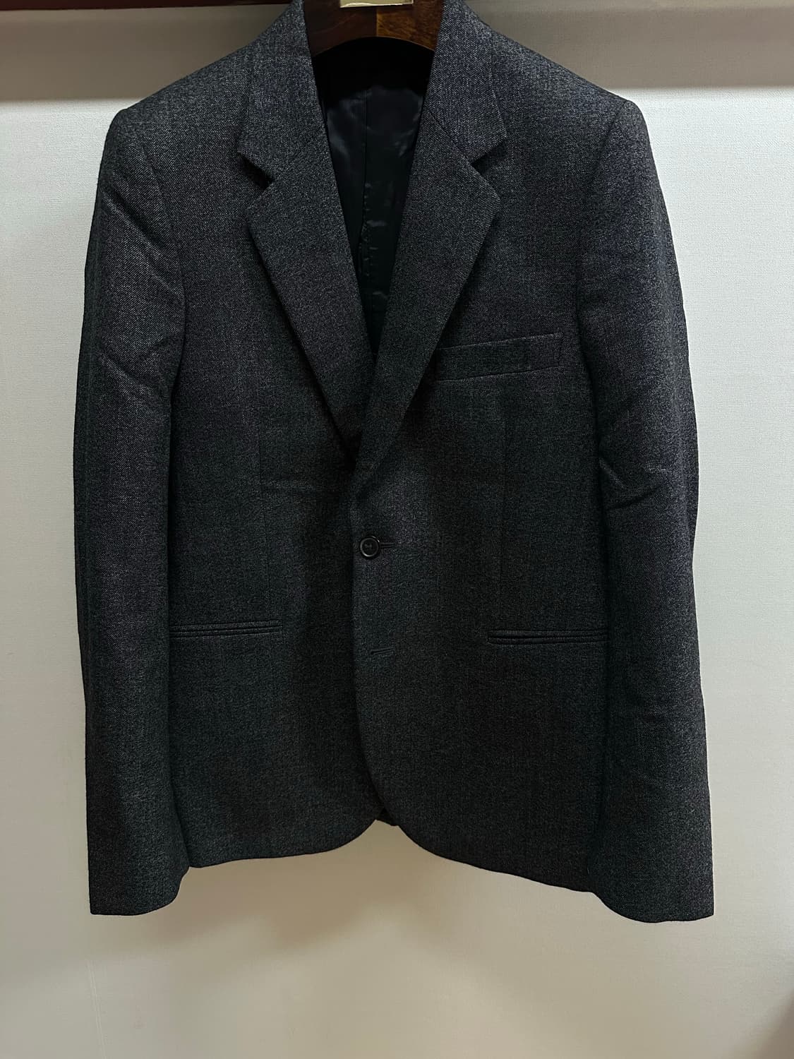 폴스미스Paul Smith 다크 그레이 울수트 셋업 100사이즈 새상품급 상품이미지1