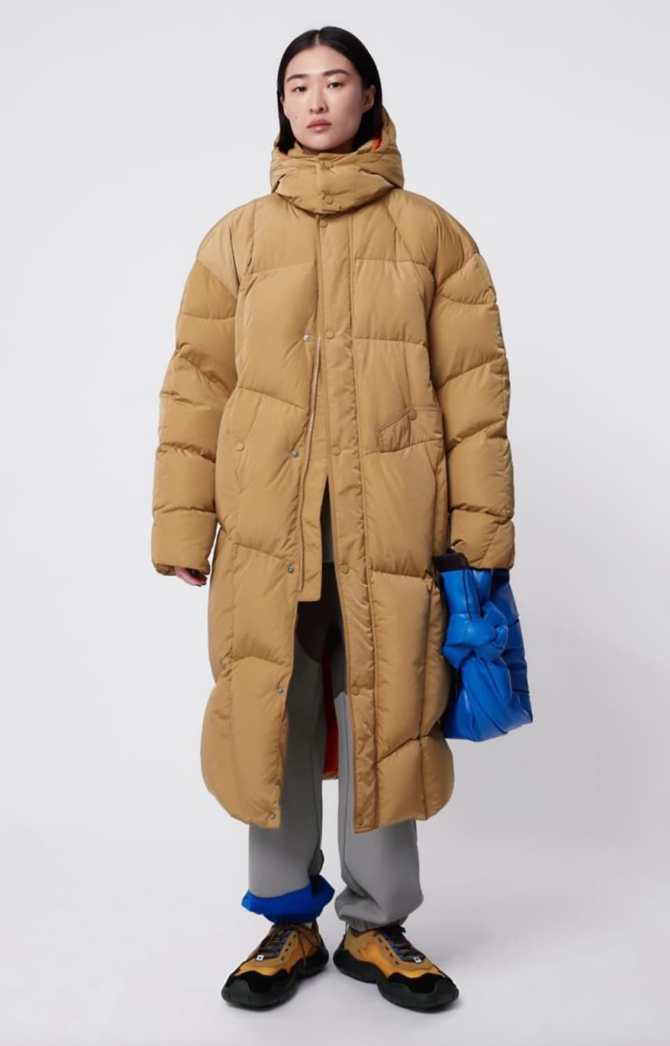 아더에러 롱패딩 토프브라운 s 상품이미지1