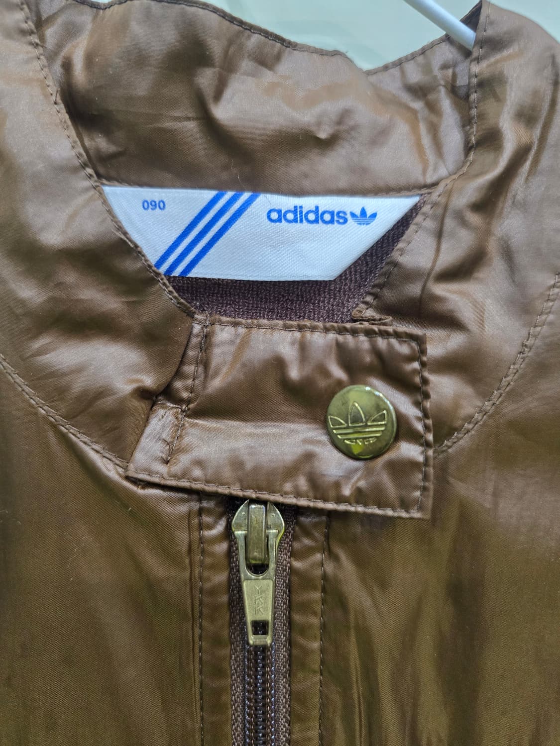 빈티지 아디다스 브라운 윈드브레이커 Y2K  자켓 상품이미지3