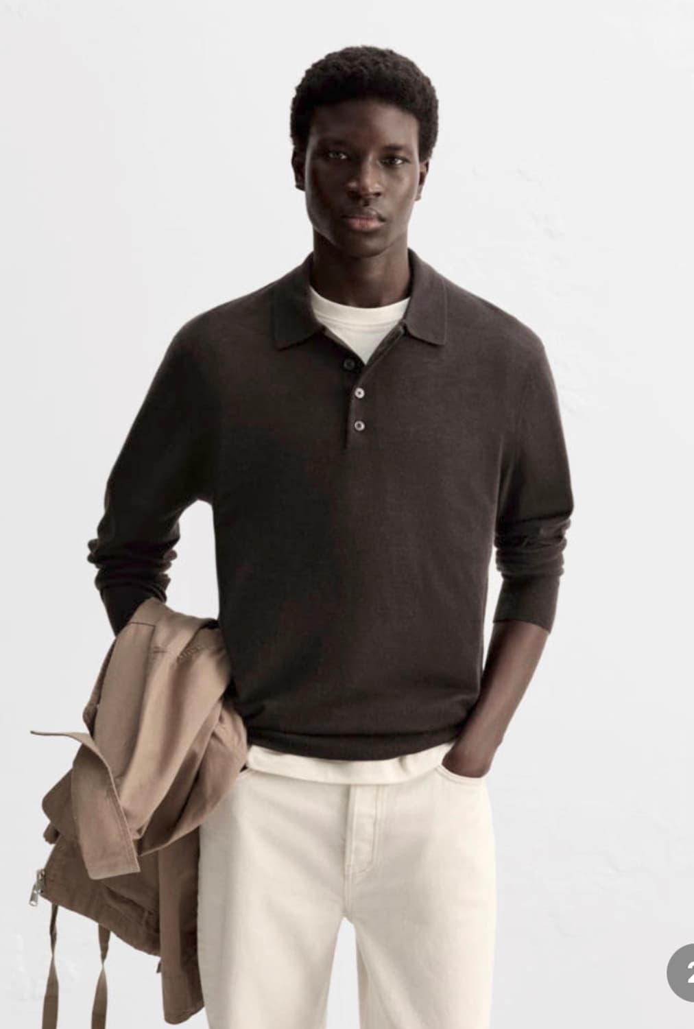 자라 오리진스 카라 니트(남여공용) 상품이미지1