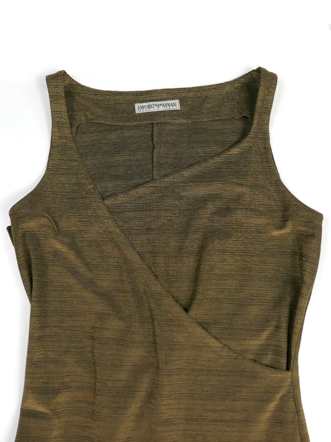 Emporio Armani wrap detail dress 상품이미지4