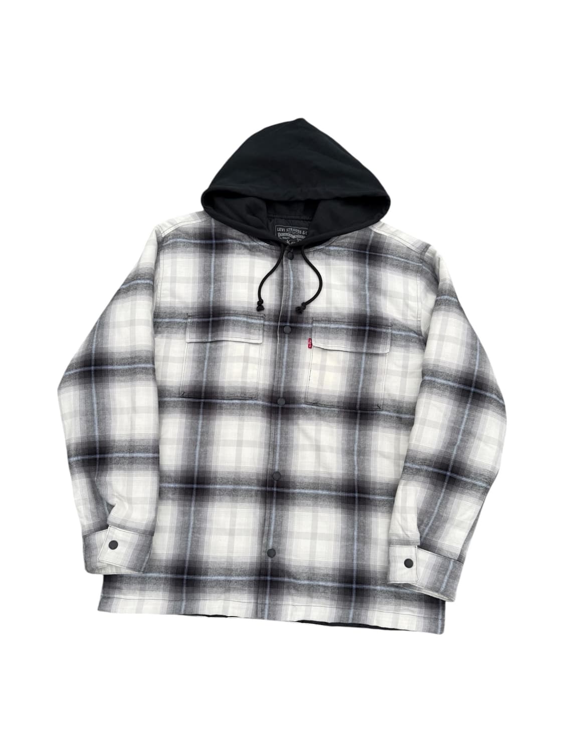 Levis 리바이스 타탄체크 후드자켓 상품이미지1