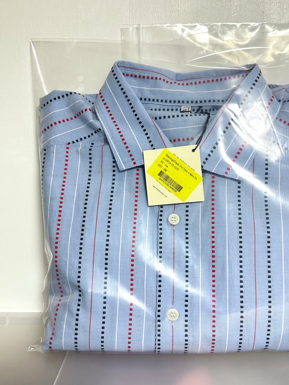 베이스레인지 25ss 스트라이프 셔츠 상품이미지3