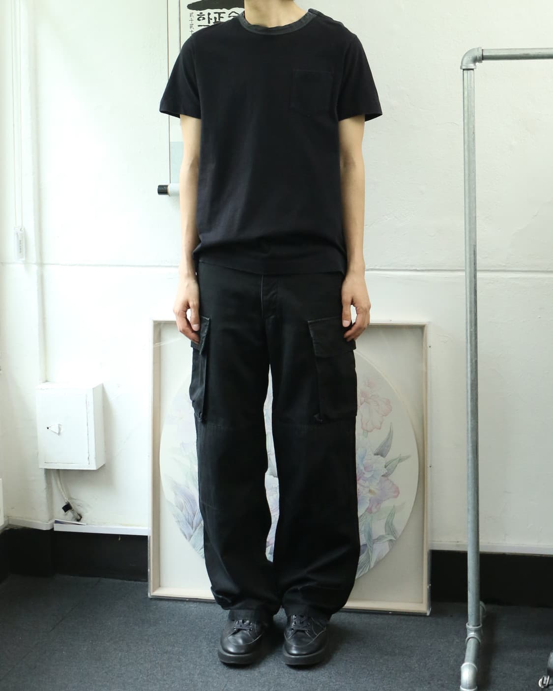 사카이 블랙 티셔츠 상품이미지3