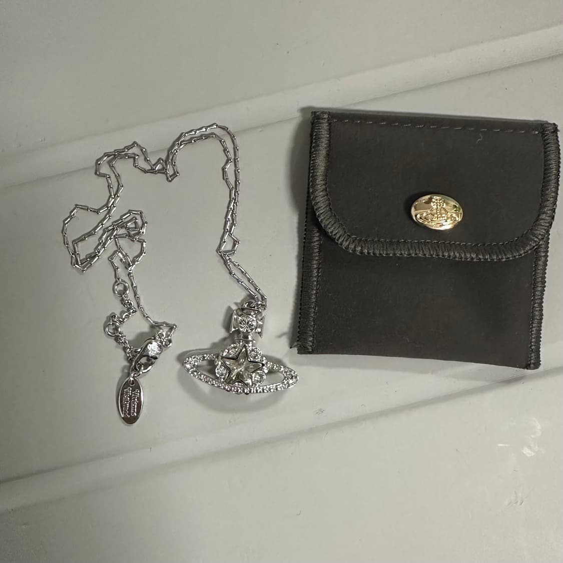 비비안웨스트우드 별 목걸이 실버 스타 상품이미지1