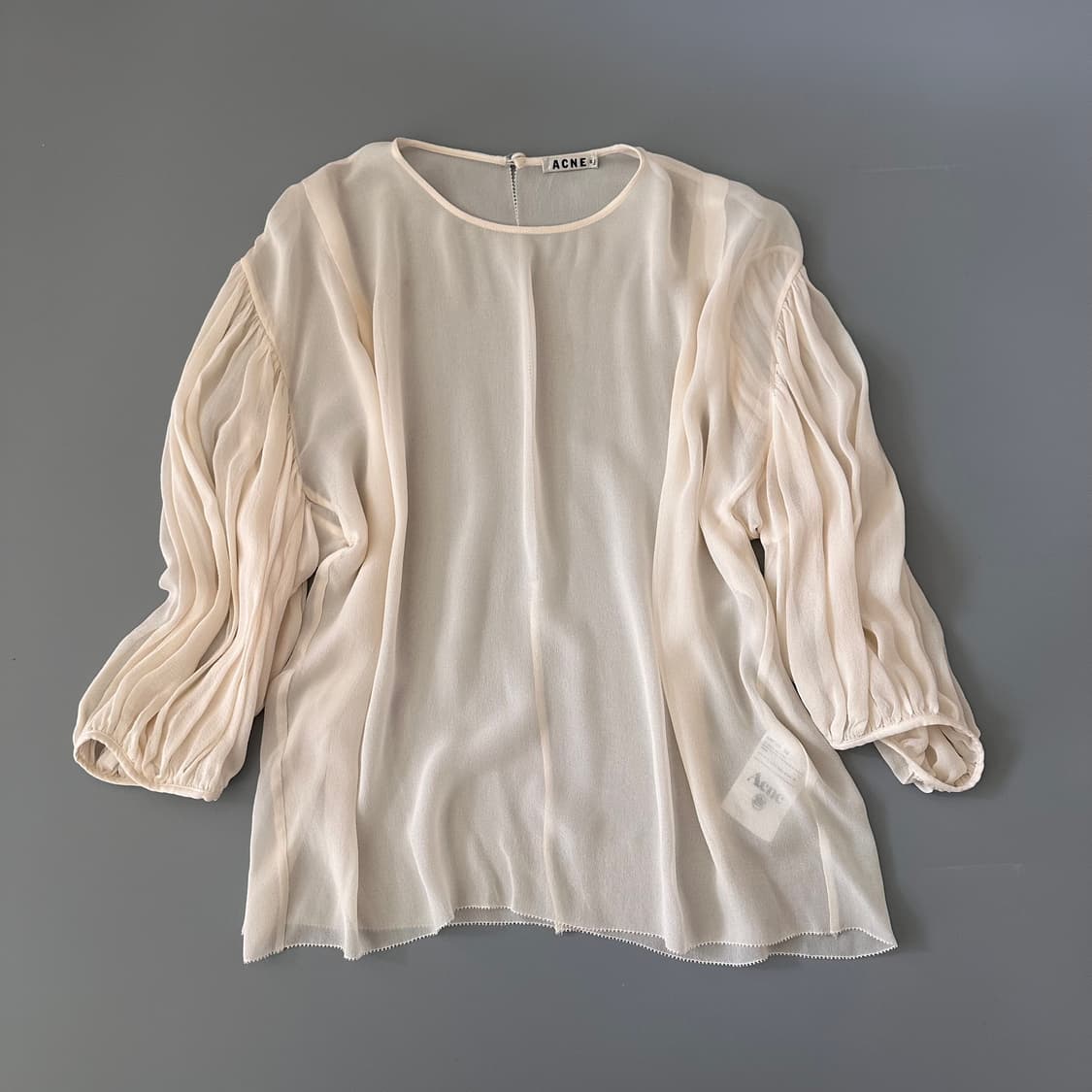 아크네스튜디오 acne studios 실크 블라우스 상품이미지2