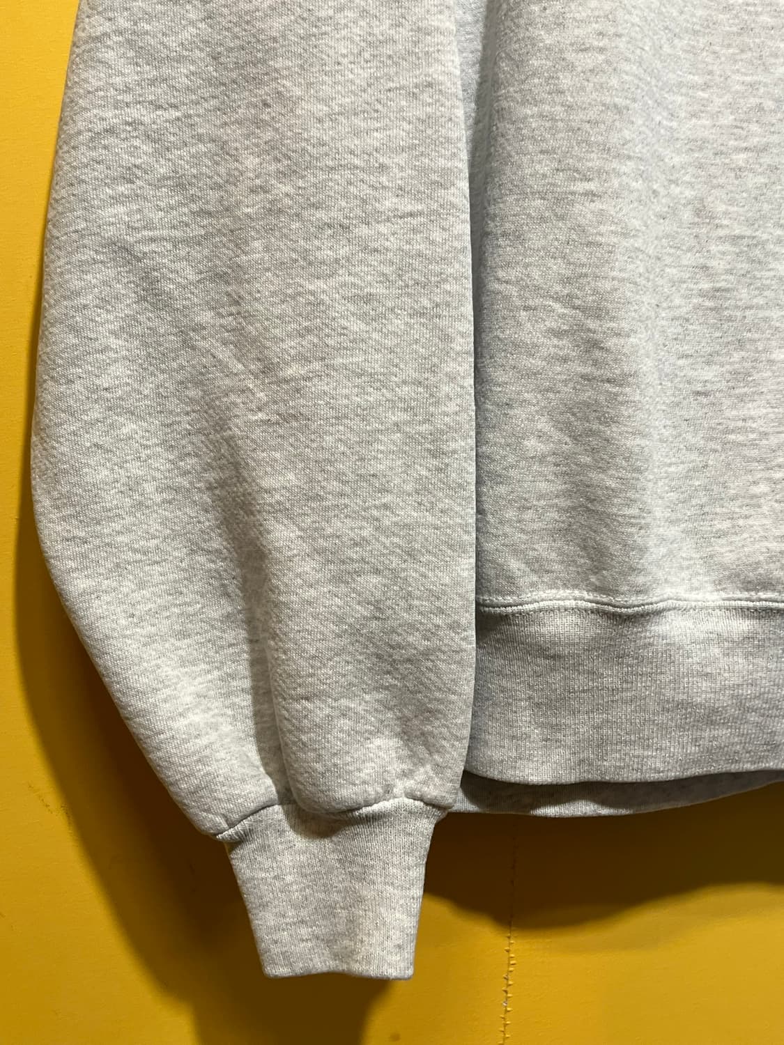 90's [XL] 러셀 애슬레틱 빈티지 맨투맨 그레이 무지 크루넥 스웨트 상품이미지6