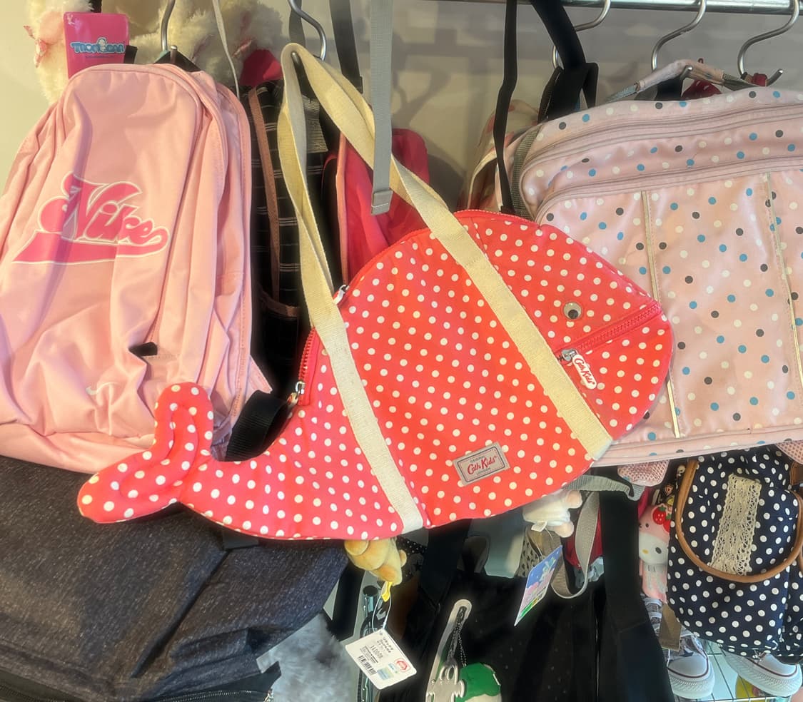 캐드키드슨 도트 물고기 숄더백 🐟 상품이미지2