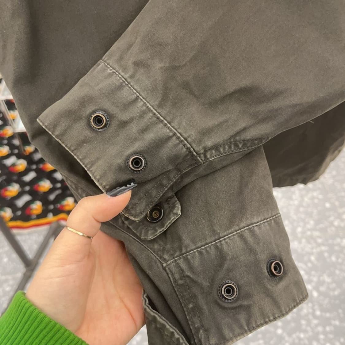 데님앤서플라이 랄프로렌 사파리 멀티포켓 워크 자켓 S C07500 상품이미지7