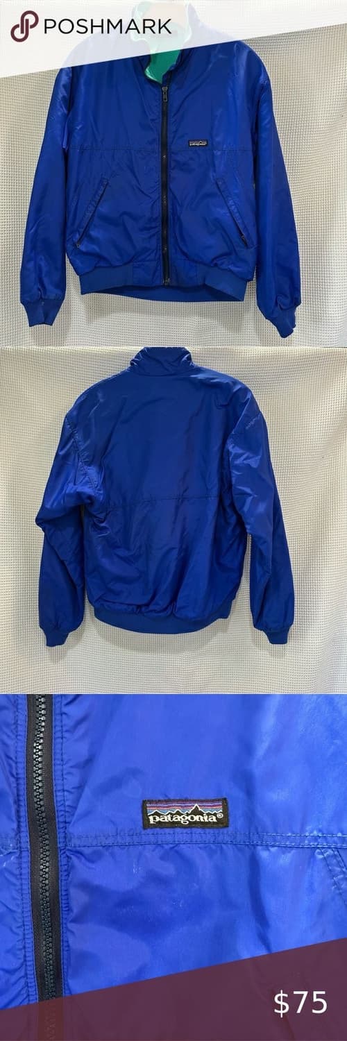 파타고니아  90s 쉘드 신칠라 봄버 자켓 S 상품이미지5